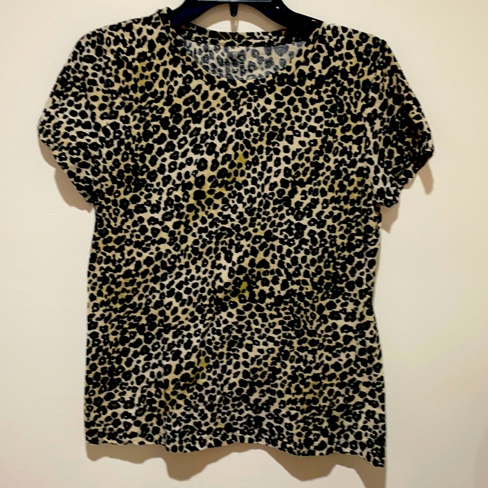Jones New York sport petite leopard print, large